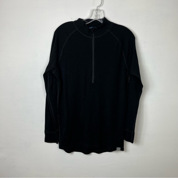 Meriwool Layers Men’s 250g Merino Extra Fine 1/4 Zip Sweater Size L - Picture 4 of 12